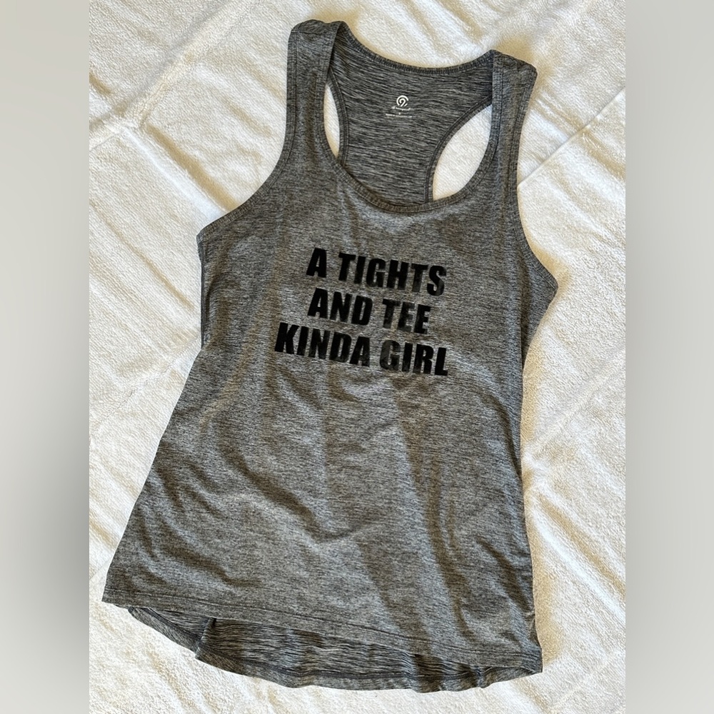 Grey tank size small